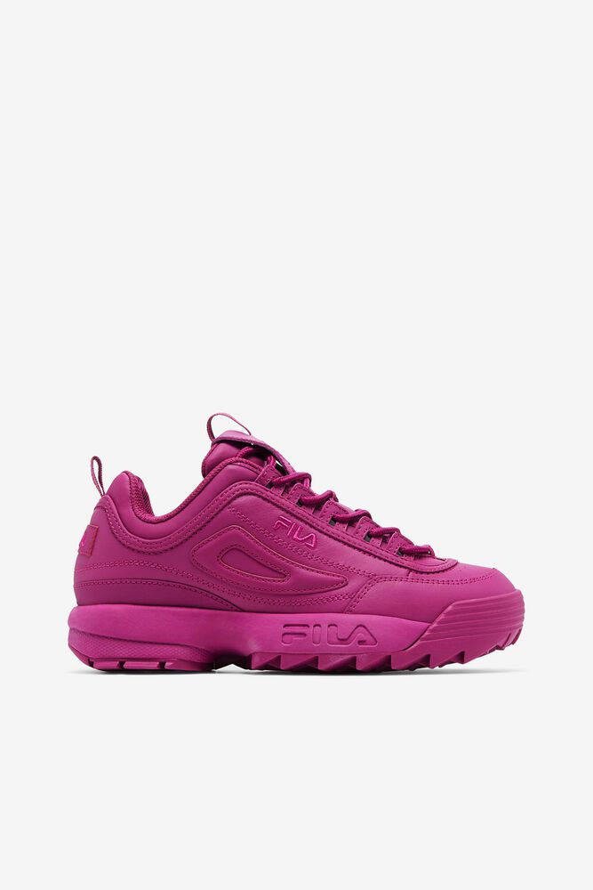 Fila Naisten Tennarit Disruptor 2 Premium Pinkki - YIHM-71938